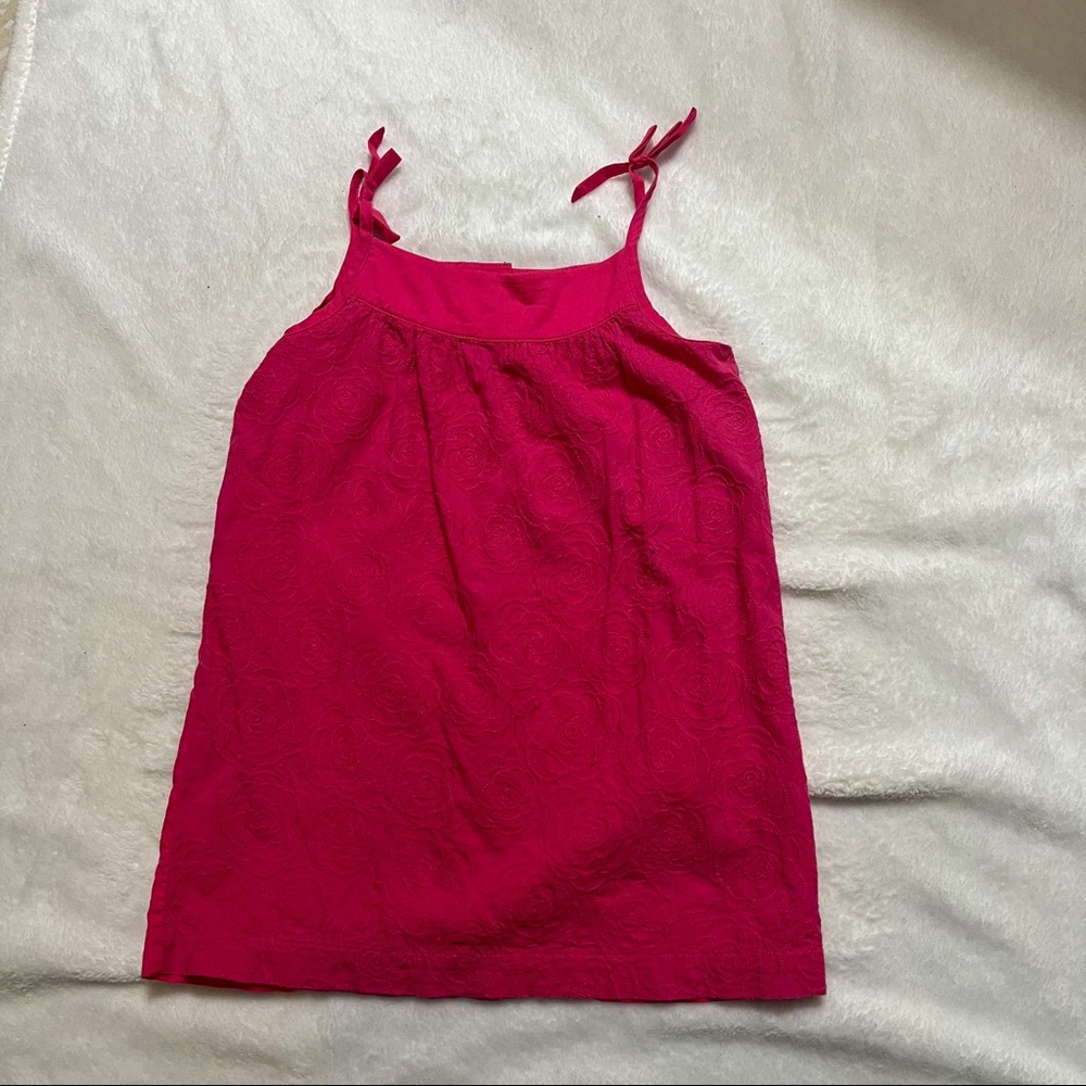 Janie and Jack Pink Rose Dress